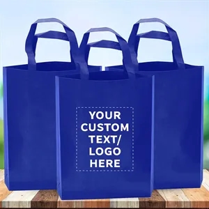 Reusable Personalized Grocery Shopping Totes Bag Custom Logo