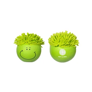 Custom Logo MopToppers Smiling Solid Color Stress Ball