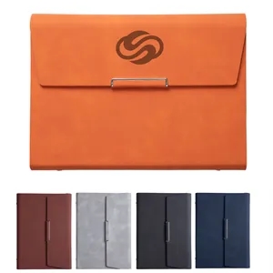 Custom Logo Custom Magnetic Leather Notebook