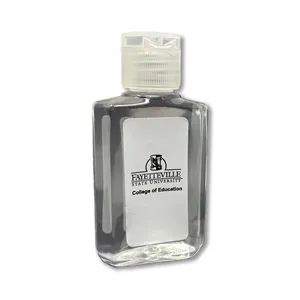 Hand Sanitizer, 61% Gel, 2 oz Bottle with Custom Label