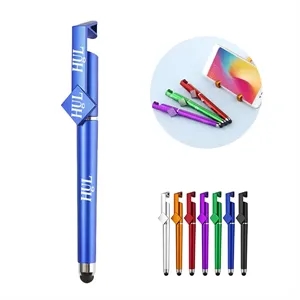 Multifunctional Phone Holder Touching Screen Pen