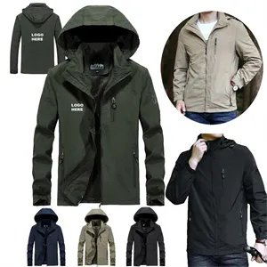 Custom Logo Custom Logo Casual Outdoor Coat Men's Utility Jacket