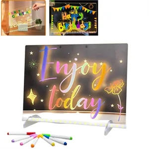 LED Glow Acrylic Doodle Board