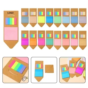 Smiley Notes Kraft Sticky Pads