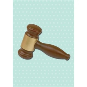 Custom Logo Gavel Shaped Stress Ball