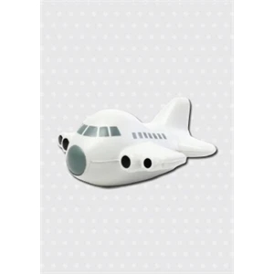 Custom Logo Fat Cartoon Airplane Shaped Stress Ball-1