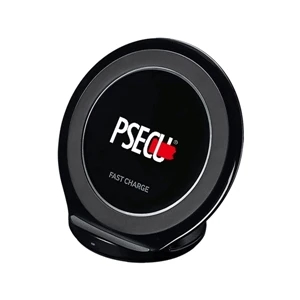 Custom Logo Wireless Charging Pad with Phone Stand