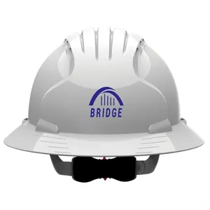 Custom Logo Evolution™ 6161 Full Brim Vented Hard Hat