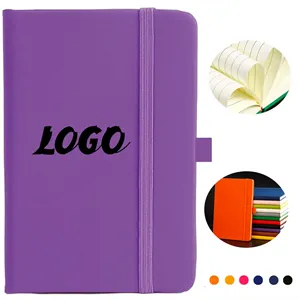 Custom Logo A5 Strap Notebook with Pen Holder Elastic Band