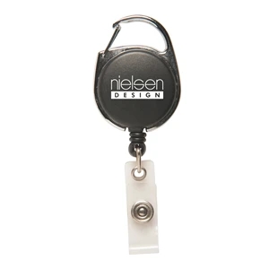 Retractable Badge Holder with Carabiner