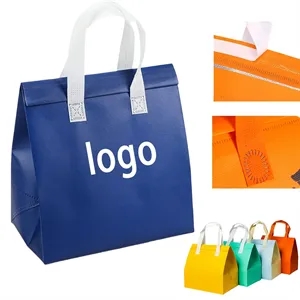 Custom Logo Insulated Non-Woven Tote Bag