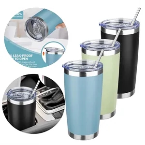 Custom Logo 20 OZ Double-layer Vacuum Car Insulated Cup