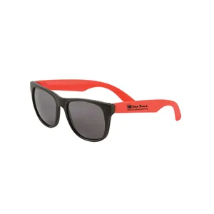 Custom Logo Two-Tone Matte Sunglasses