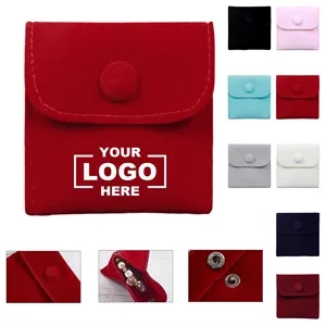 Velvet Portable Jewelry Small Item Storage Bag