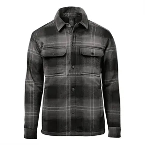 Men's Highland Sherpa Lined Plaid Jacket