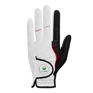 Custom Logo PU Leather Q-Mark Golf Glove