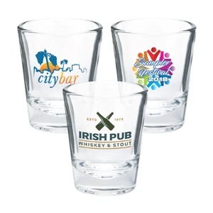 Full Color Shot Glass 1.5 Oz