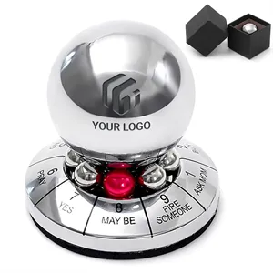 Custom Logo Desk decor office finger spinner decision maker metal ball