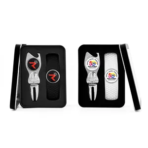 Custom Logo SNAPS and Divot Tool Golf Gift Set