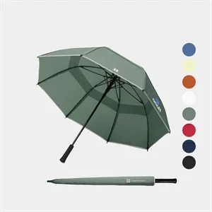 Custom Logo Weatherman® 100% Recycled 55 inch arc UPF 50+ Walk Umbrella