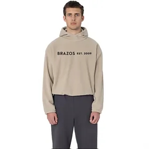 Custom Logo Polar Fleece Pullover Unisex Hoodie