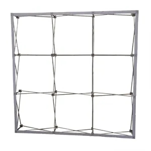 7.5' Wide Straight Wall Popup Display Hardware Only