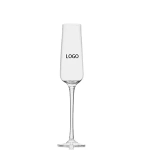 crystal champagne glass