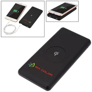 UL Certified Qi Ring Wireless Charger & Power Bank