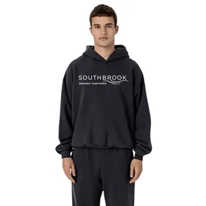 Custom Logo Plush Fleece PO Unisex Hoodie