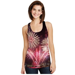 Ladies Racerback Cut and Sew