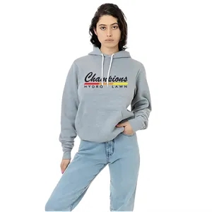 Custom Logo 50/50 Drop Shoulder PO Unisex Hoodie