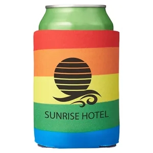 Rainbow Pride Folding Can Cooler