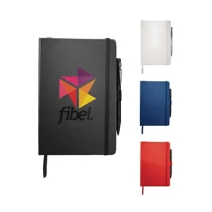 Custom Logo FSC® Mix 5.5" x 8.5" Nova Bound Journal