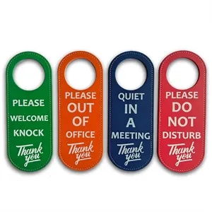 Custom Door Knob Hanging Do Not Disturb Sign