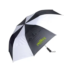 Custom Logo 58" Arc Vented Auto Open Golf Umbrella