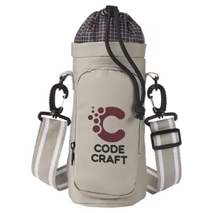 Academy Eco Friendly Water Bottle Bag With Storage Pocket.