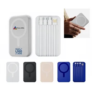 Custom Logo 10000mAh Wireless Magnetic Power Bank