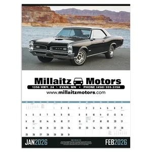 Triumph® Calendars Muscle Cars Calendar