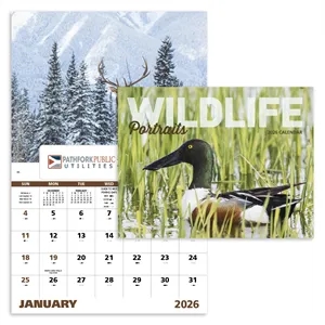 Good Value™ Wildlife Portraits - Window Calendar