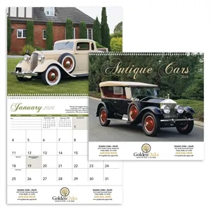 Triumph® Calendars Antique Cars Calendar