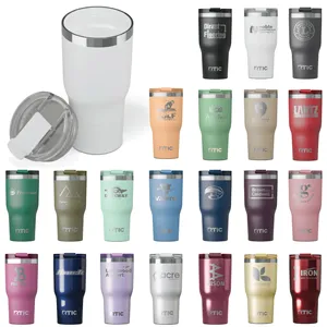 Custom Logo RTIC 20oz Ceramic Lined Stainless Tumbler