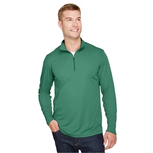 Team 365 Men's Zone Sonic Heather Performance Quarter-Zip