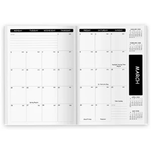 Refill-- 7X10 Academic Monthly (Ad)