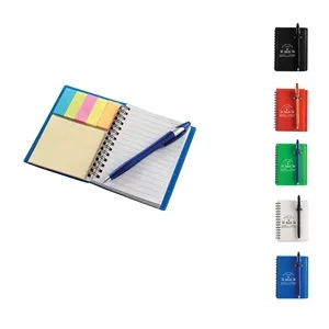 Jothaven 4.15 x 5.5  Translucent Plastic Spiral Journal with