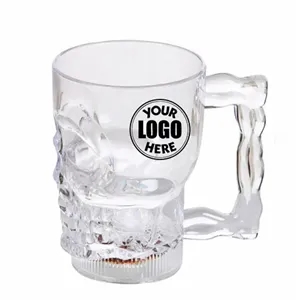 14oz Glowing Skull Mug with Handle