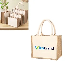 Reusable Burlap Tote Bags