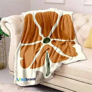 Custom Logo Blanket,Throw Blanket for Couch/Bed