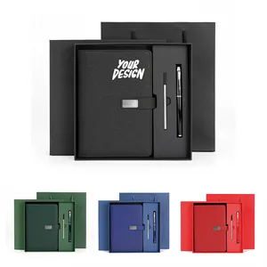 3-in-1 Notebook Pen Writing Gift Set w/ Refill