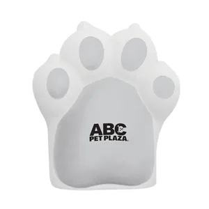 Custom Logo Pet Paw Shaped Stress Ball