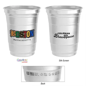 Custom Logo Top Cup by Ball™ 16 Oz. Aluminum Cup